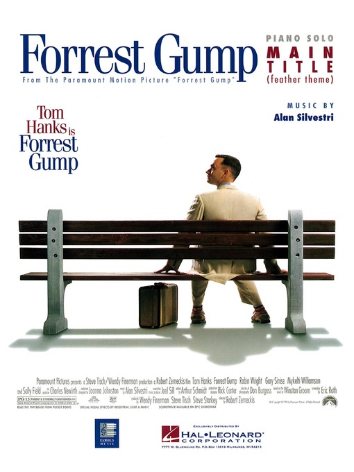 Cover image for Forrest Gump Main Title (Feather Theme) (Sheet Music)